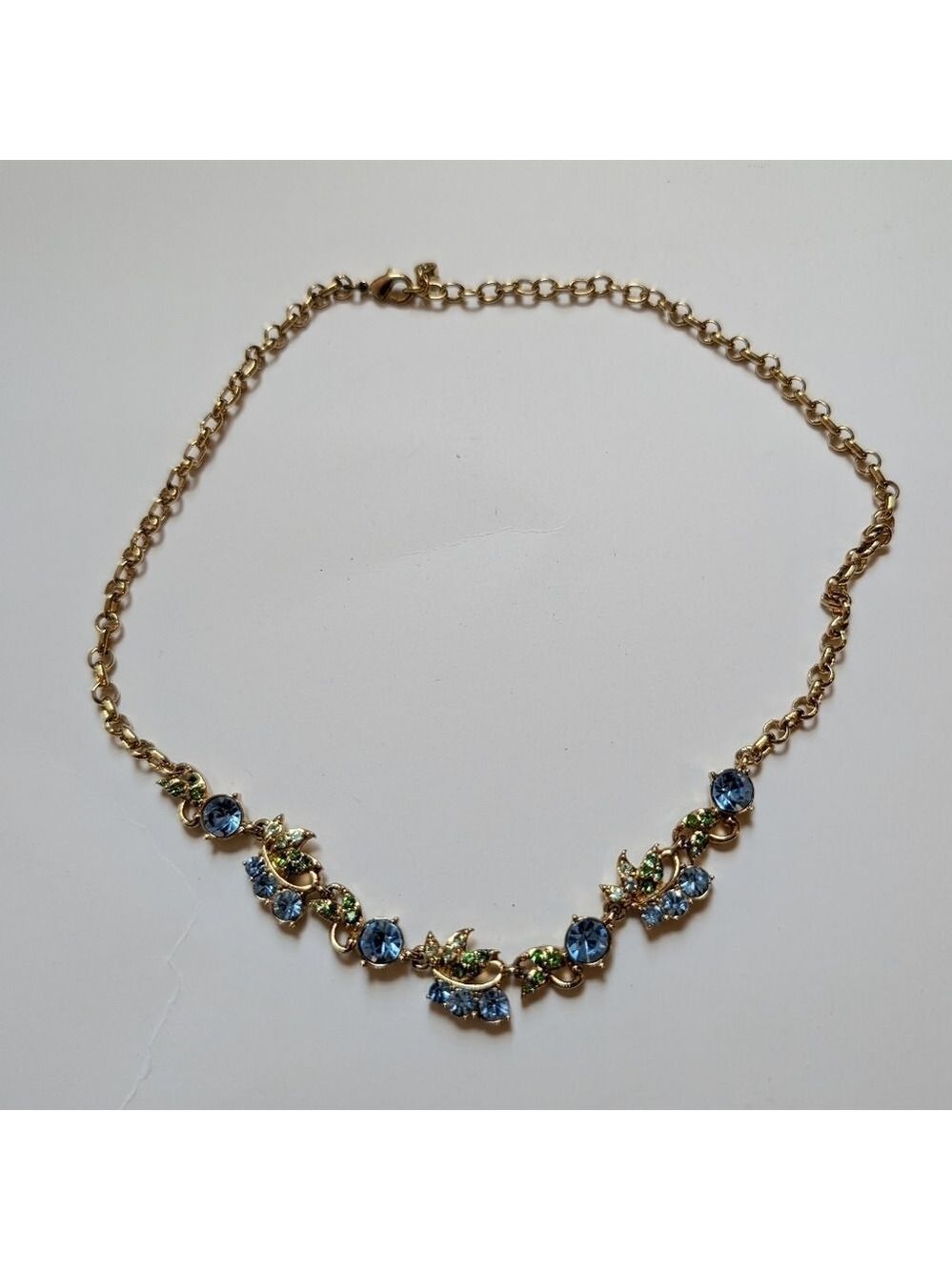 Vintage Monet Necklace, Choker Necklace, Bridesmaid Necklace, Wedding Jewelry - Picture 5 of 7